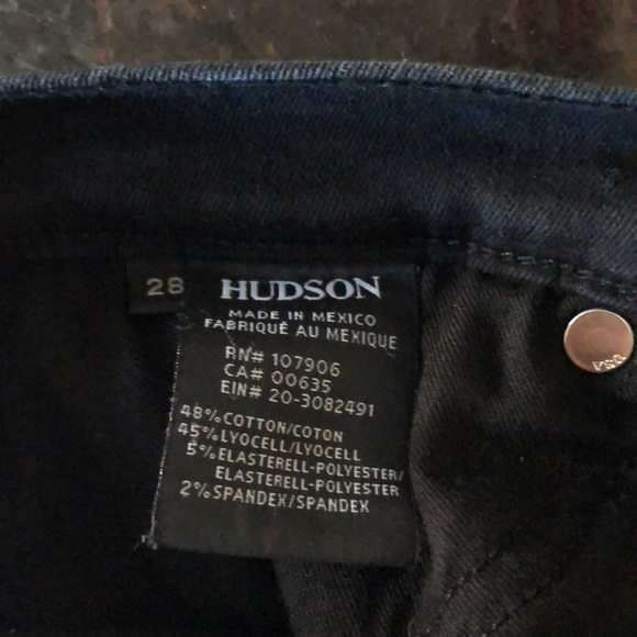Hudson—Black denim 28 - Picture 5 of 5